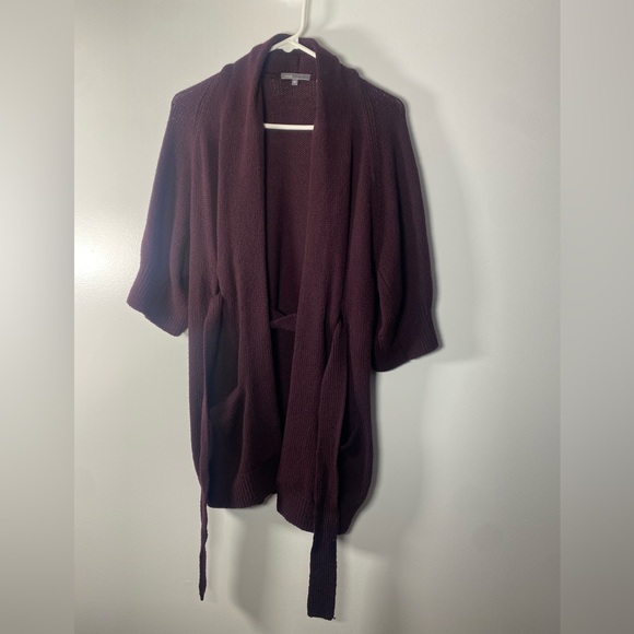 Vince Sweaters - Vince Rich Plum Women's Cardigan